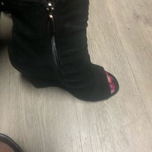 Ankle boots open toe
